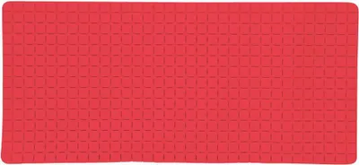 Produktbild von MSV Premium Duschmatte Badematte Badewannenmatte Badewanneneinlage antibakteriell rutschfest mit Saugnäpfen - Rot - ca. 36 x 76 cm - duftet nach Rosen - waschbar bei 60° Grad