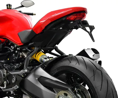 Image de ZIEGER support de plaque d?immatriculation compatible avec Ducati Monster 797