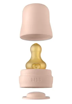 Obrázek produktu pro Náhradní sada pro kojenecké láhve Dětské láhve Skleněné kojenecké láhve Skleněné bryndáky Blush