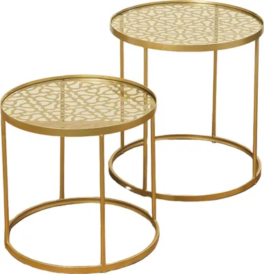 Produktbild von Boltze Gruppe Vera Tisch gold 53 cm (1 Stück)