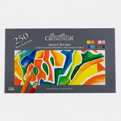 Produktbild von Cretacolor Artist Studio Farbstifte-Set 250 Stück Buntstifte Mehrfarbig