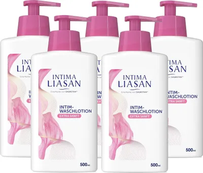 Produktbild von Sagrotan Intima Liasan Intimpflege-Waschlotion EXTRA SAFNT 5 x 500ml