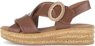 Produktbild von Gabor Sandalen Plat  Sandalen Plat - cognac - Maat 9