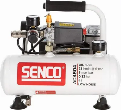Image de Compresseur portable SENCO AC4504 - Bruit Réduit, Sans Huile, 4L