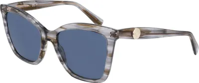 Produktbild von Longchamp LO742S N Striped grey 54/18/140 Damen Sonnenbrillen