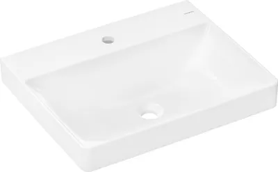 Produktbild von hansgrohe Xelu Q Waschtisch, 1 Hahnloch, ohne Überlauf, 600x480mm, Weiß, 60317450