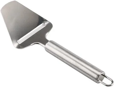 Obrázek produktu pro Profesionální kráječ a strouhák na sýr, citrusové plody a luštěniny – 1 ks – stříbrný – nerezová ocel – 21,5 x 7,3 x 1,9 cm