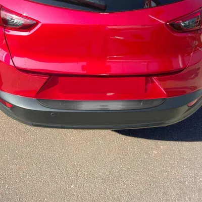 Obrázok produktu pre Ochrana nárazníka pre Mazda CX-3 2015-2025 tmavá nerezová oceľ