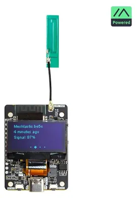 Produktbild von Elecrow ThinkNode M2 LoRa Transceiver, Meshtastic, ESP32-S3, SX1262, OLED 1,3 Zoll, BT5, WiFi, 5V