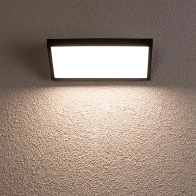 Produktbild von LUMILED Außenwandleuchte 12W Modern Fassadenleuchte 230V 4000 K Neutralweiß Wandlampe Außenlampe Wandleuchte IP44 spritzwasserdicht Outdoor Außen