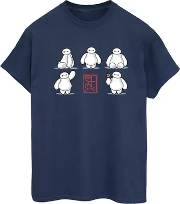 Produktbild von Disney - "Big Hero 6" T-Shirt für Damen BI15585 (XXL) (Marineblau)