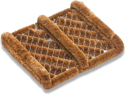Image de Tapis de coco naturel comme tapis de propreté extérieur