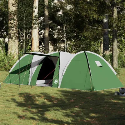 Produktbild von "2026 Promotion" Kuppel-Familienzelt 8 Personen, Familienzelt UV-Schutz, Grün Wasserdicht - Campingzelte CC23479