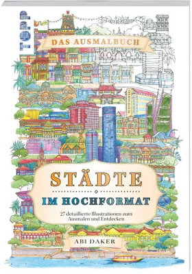 Produktbild von Städte im Hochformat - das Ausmalbuch