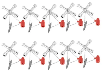 Imagen del producto de Solidchoice - Juego de 10 llaves multifuncionales