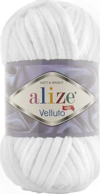 A ball of white yarn with a label.