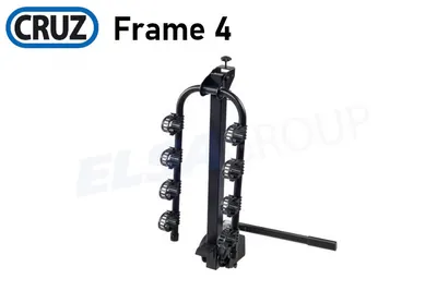 Obrázok produktu pre CRUZ Nosič bicyklov Cruz Rám - 4 kolesá, na ťažné zariadenie 940525