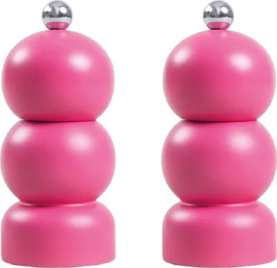 Produktbild von HOMLA 2er-Set SPICE BUBBLE Mühle fuchsia 12 cm