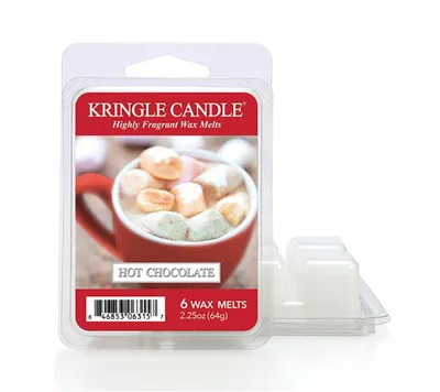 Produktbild von Kringle Candle Duftkerze Wachsmelts 6 Stück Hot Chocolate