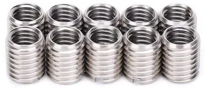 Produktbild von Schraubendreher-Set M8/M10 - 10 Stück - Metallreparaturhülse - Reduziermuttern - Edelstahl - Langlebig und Präzise - Metallreparatur
