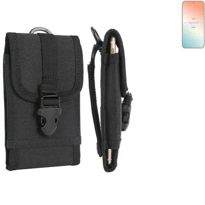 Produktbild von K-S-Trade Holster Handy Hülle kompatibel mit Samsung Galaxy S24  Holster Handytasche Gürtel Tasche Schutz Hülle Robust Outdoor schwarz