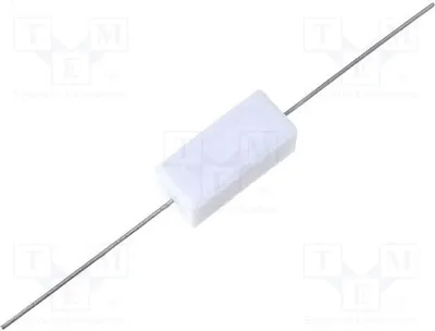 Produktbild von 10x Widerstand: Drahtwiderst 390Ω 5% THT 5W Zement  10x9x22mm PRW05WJP391B00 Widerstä