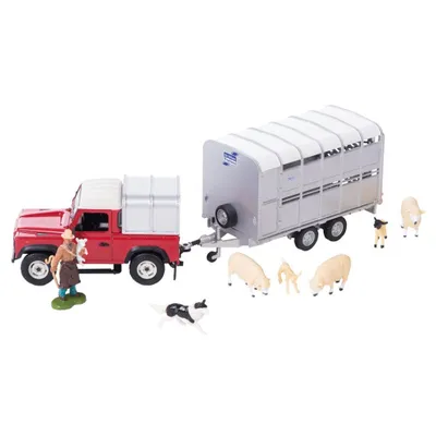 Produktbild von TOMY Britains Land Rover mit Anhänger Set 43138