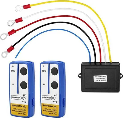 Produktbild von „Allecto plus – Fernbedienung für elektrische Winde, Funkfernbedienung – 12 V, Reichweite 30–70 m“