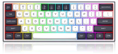 Obrázok produktu pre Mechanická klávesnica REDRAGON ALCOR QMK K717WB-RGB-PRO