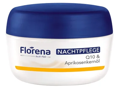 Image de Florena Soin de Nuit Anti-Rides Lissant au Q10, Paquet de 1 (1 x 50 ml)