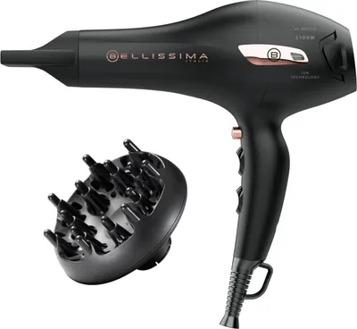 Image de Bellissima P7 3000 sèche-cheveux 2100 W Noir, Or rose