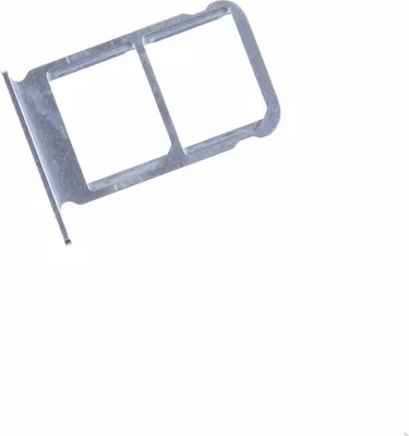 Produktbild von Für Huawei Honor 10 Sim Tray Halter Silber