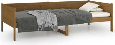 Obrázek produktu pro vidaXL Denní postel Honey Brown z masivní borovice 90x190 cm