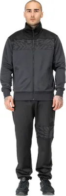 Image de Survêtement homme coupe normale SPIRIT TRACKSUIT Black/Grey M Tapout
