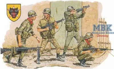 Zdjęcie produktu dla DRAGON 3314 Rangersi ARVN (Sajgon 1968)