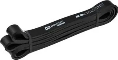 Produktbild von Hop-Sport Fitnessband aus Latex 12-30kg HS-L022RR  Wiederstandsband Gymnastikband für Kraft & Fitnesstraining und Muskelaufbau  - Schwarz