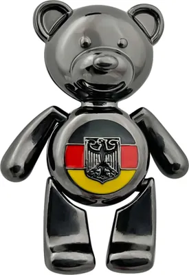 Produktbild von United1871 Metallmagnet Bär, schwarz