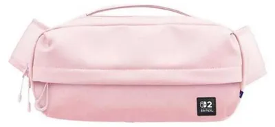 Produktbild von Hori NSX-117E, Tragetasche, Nintendo, Pink, Stoff, Nintendo Switch, Nintendo Switch 2, Nintendo Switch Lite, Nintendo Switch OLED, Reißverschluss