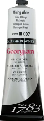 Zdjęcie produktu dla Daler Rowney Georgian Farba olejna Mixing White 225 ml 1 szt.