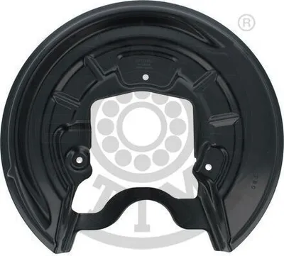 Produktbild von OPTIMAL Spritzblech Bremsscheibe für SKODA Octavia II Combi (1Z5) Hinten Links BSP-1024L Ankerblech