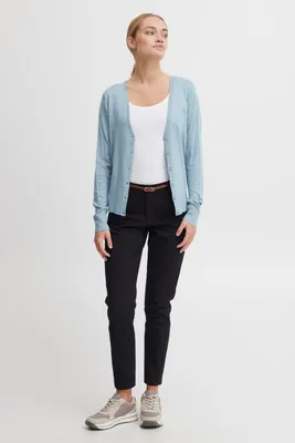 Produktbild von OXMO OXHelene - 21800077 ME Damen Strickjacke Cardigan Fein-Strick