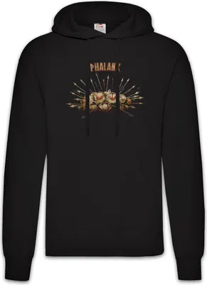 Produktbild von Urban Backwoods Phalanx, Herren Hoodie, Farbe: Schwarz, Größe: 5XL