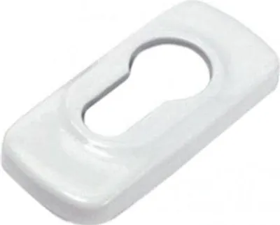 Image de Rosace cylindre antivol 2100B FAPIM - Blanc 9010 - 2100B-32