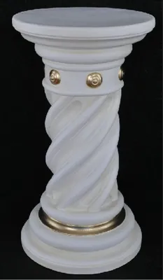 Image de Style grec antique Colonne Colonne de fleurs Support décoratif Décoration 1014
