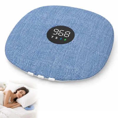 Produktbild von Kissenlautsprecher Knochenschall BT 5.4 – LED, Timer, 16h, 58g | Schlafhilfe für Seitenschläfer