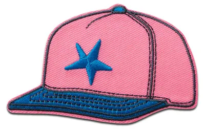 Obrázok produktu pre Mono Quick Cap pink - nažehľovacia nášivka, nažehľovacia aplikácia, nášivky, záplaty, na nažehlenie, veľkosť: 5,2 x 8,2 cm