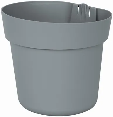 Obrázek produktu pro GELI Conny závěsný květináč betonová barva - Ø16cm plast včetně montáže