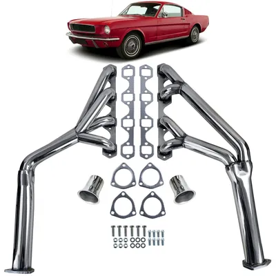 Für Ford Mustang SBF 64-70 / 260 289 302 Edelstahl Fächerkrümmer Tri-Y Header in der Farbe von Carparts-Online GmbH