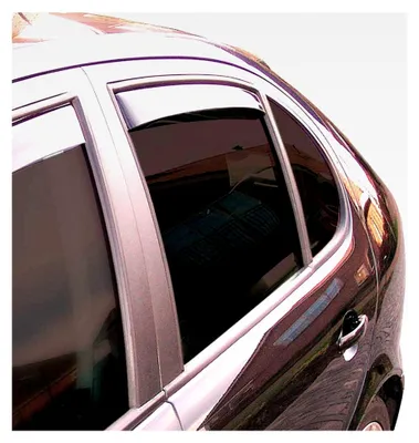 Produktbild von Windabweiser hinten schwarz für Kia Stonic 2017