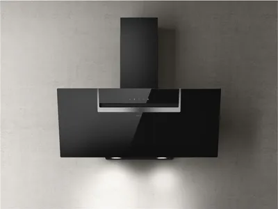 Produktbild von Elica Wandhaube Sheen-S BL/A/90 PRF0166929 schwarz